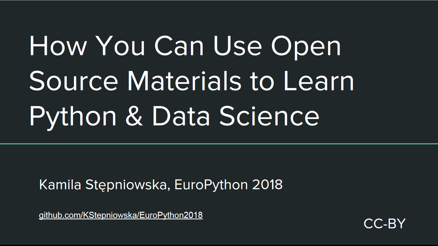 How You Can Use Open Source Materials to Learn Python & Data Science
